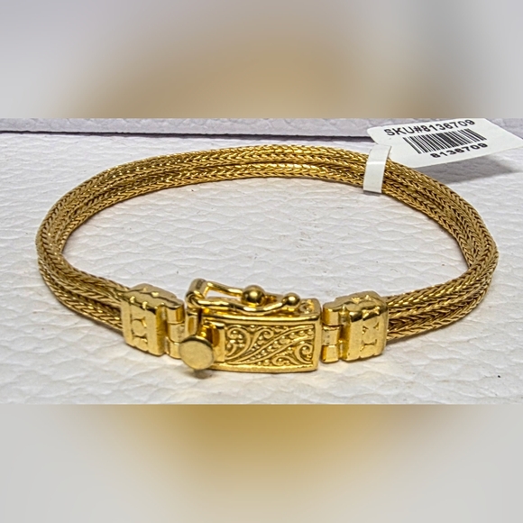 STS 925 Sterling Mesh Bracelet NWT